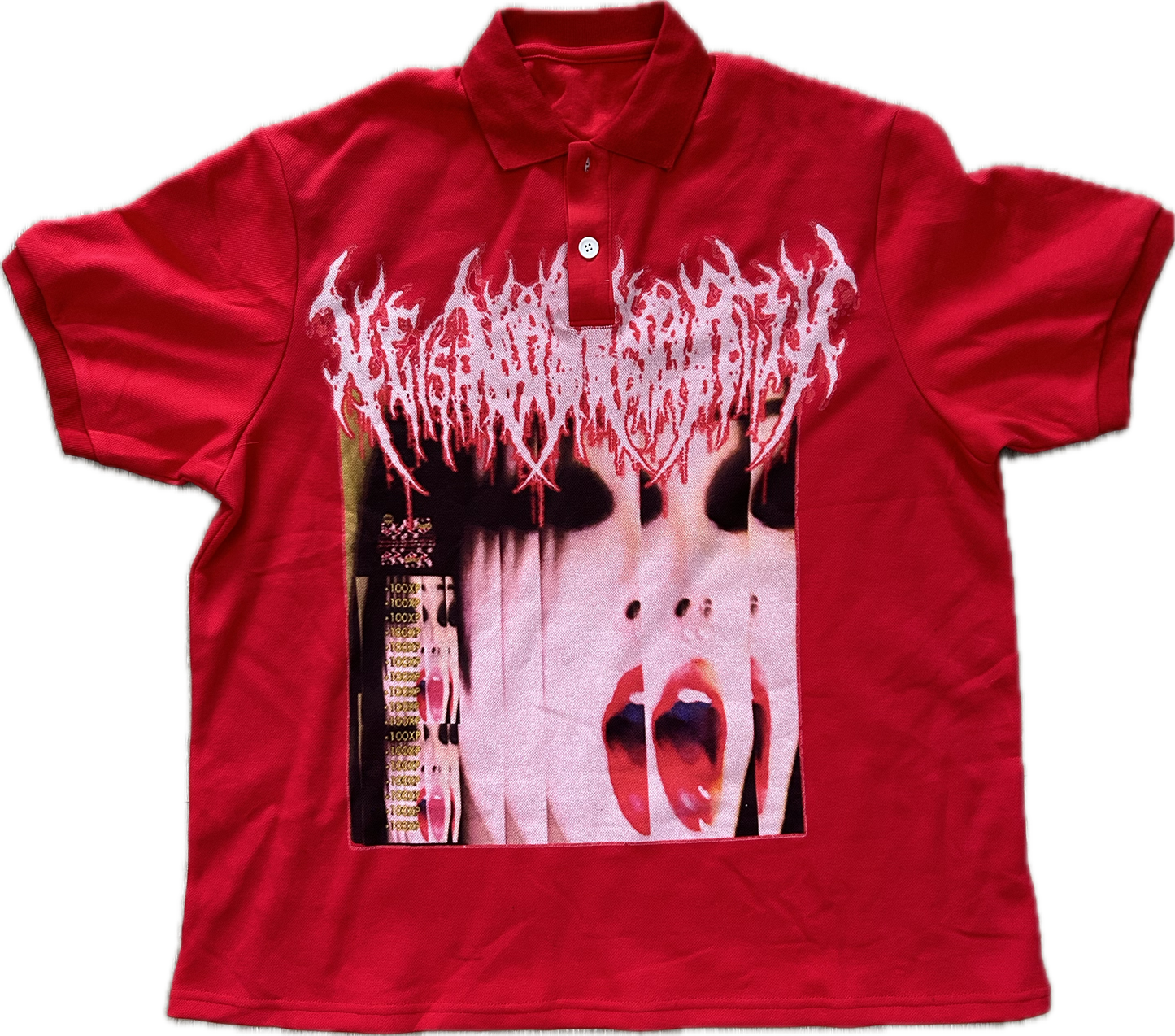 SCREAM POLO RED