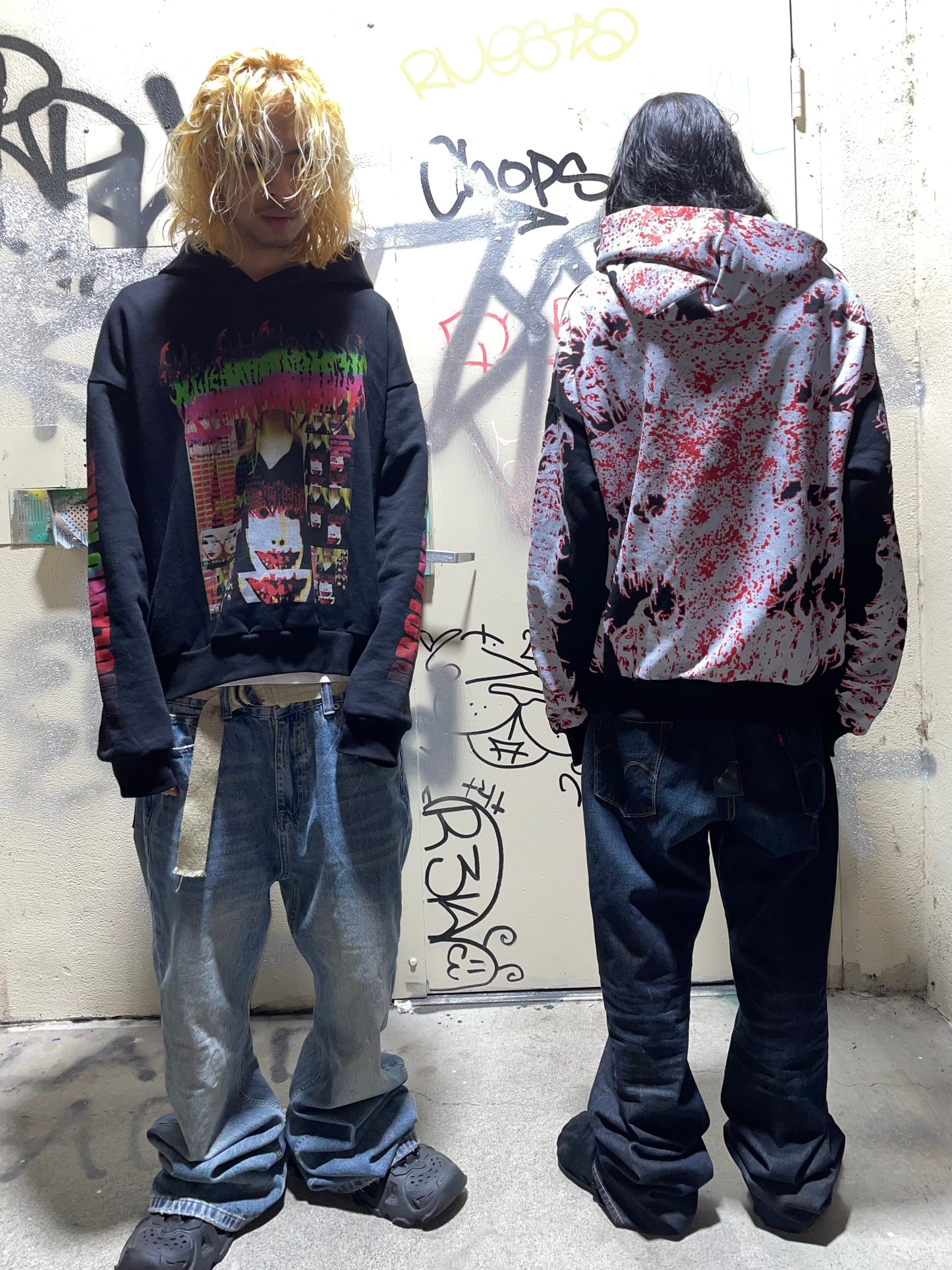 BLOOD CRY LOGO HOODIE