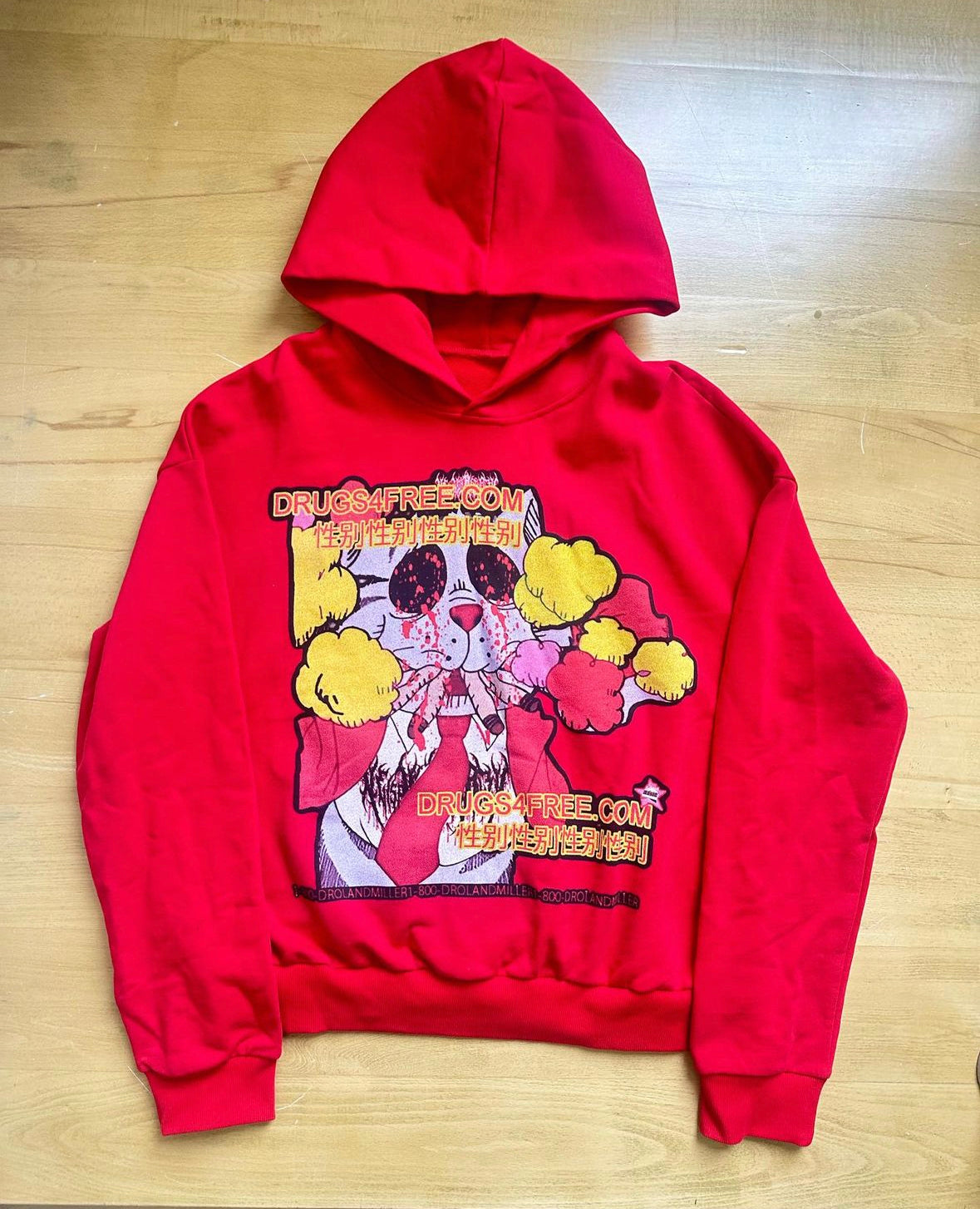 DRUGS4FREEE HOODIE