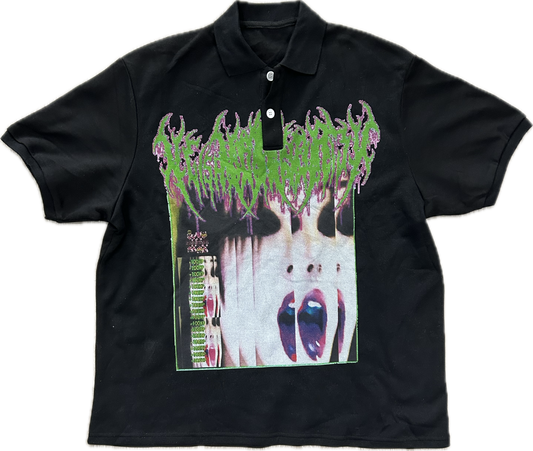 SCAREM POLO BLACK