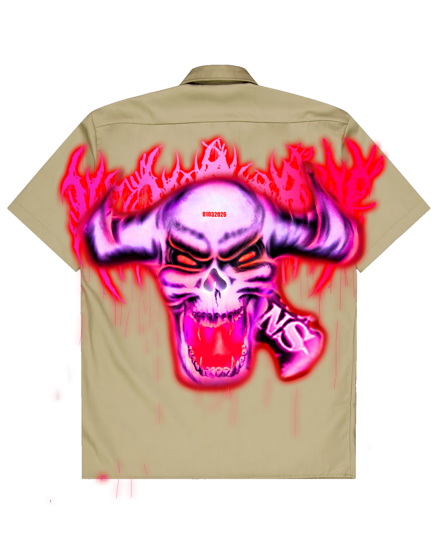 LOGO DICKIES BUTTON UP